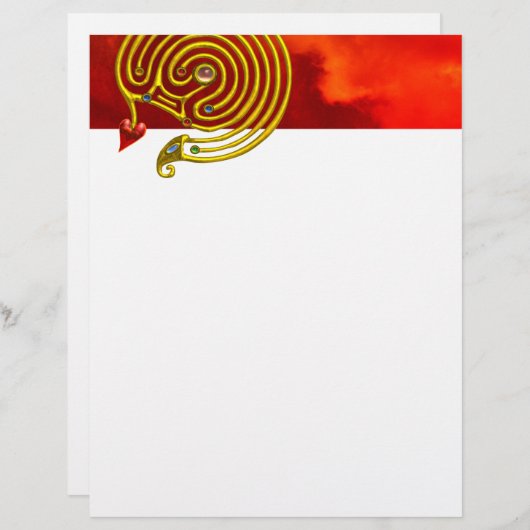 PAPIER HYPER LABYRINTH (Devant / Derrière)