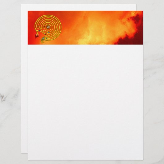 PAPIER HYPER LABYRINTH (Devant / Derrière)