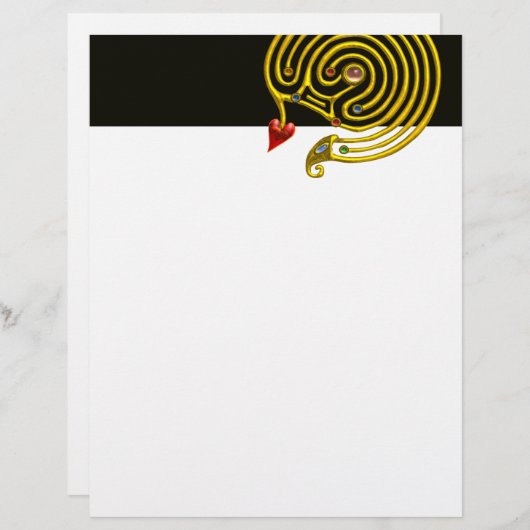 PAPIER HYPER LABYRINTH (Devant / Derrière)