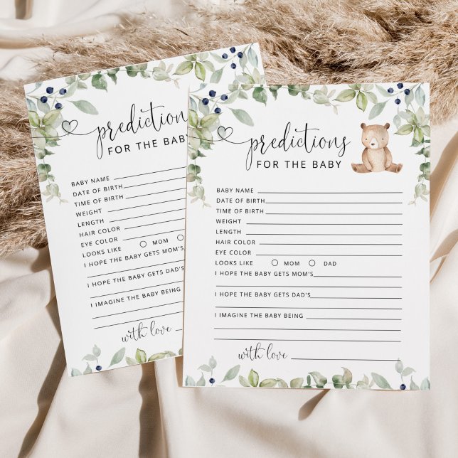 Papier Hypothèse prédictive du bébé de l'eucalyptus des b (Créateur téléchargé)