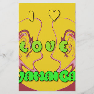 Papier I love Jamaica