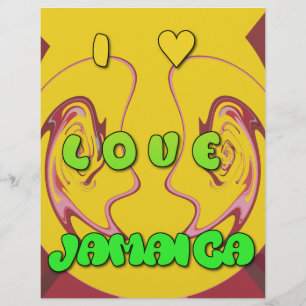 Papier I love Jamaica