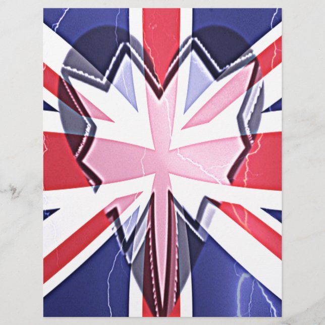 Papier I Love UK (Devant)