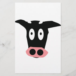 Papier icône de vache