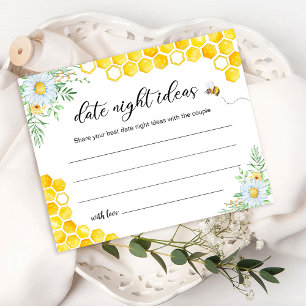 Papier Idées de soirée en amoureux abeille à miel Shower