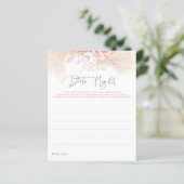 Papier Idées de soirée en amoureux avec herbe de la pampa (Debout devant)