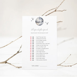 Papier Il a dit, elle a dit Disco Ball Fête des mariées G