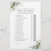 Papier Il A Dit Qu'Elle A Dit Dusty Blue Greenerwer Showe (Devant)