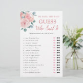 Papier Il A Dit Qu'Elle A Dit Dusty Rose Fête des mariées (Debout devant)