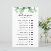 Papier Il A Dit Qu'Elle A Dit Eucalyptus Fête des mariées (Debout devant)