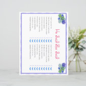 Papier Il A Dit Qu'Elle A Dit Succulent Fête des mariées (Debout devant)