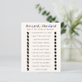 Papier Il Dit Qu'Elle A Dit : (Debout devant)