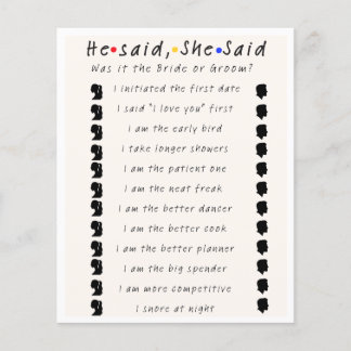 Papier Il Dit Qu'Elle A Dit :