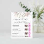 Papier Il Dit Qu'Elle A Dit : | Jeu de Fête des mariées (Debout devant)