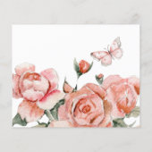 Papier Il Me Donne Des Papillons Thé Floral Douche Jeu (Dos)