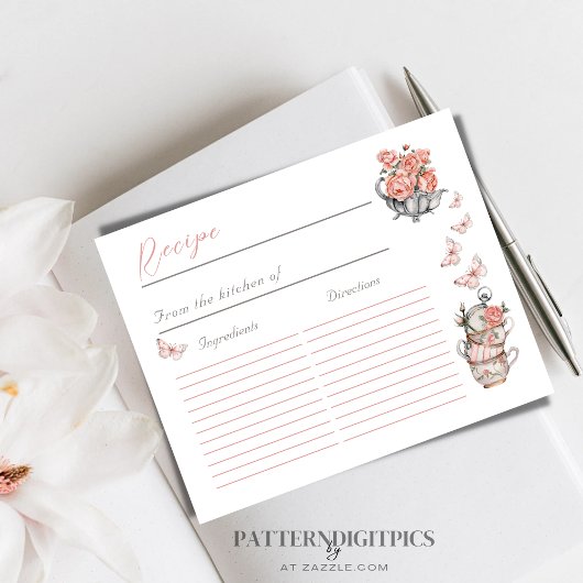 Papier Il Me Donne Des Papillons Thé Floral Douche Jeu