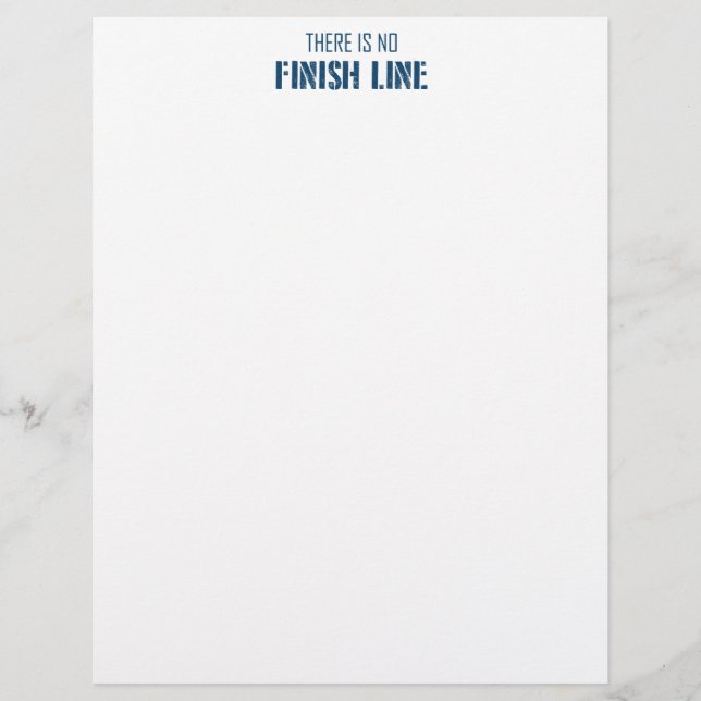 Papier Il N'Y A Pas De Ligne De Fin (Devant)