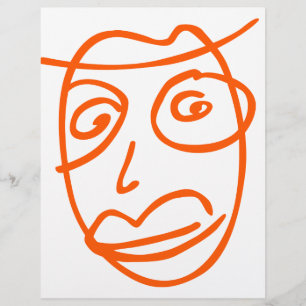 Papier Illustration artistique naïve