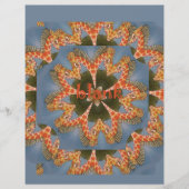 Papier Impression d'art Abstrait Giraffe (Devant)