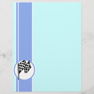 Papier Indicateur À damiers ; Bleu