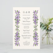 Papier Inexpensive Chic Timeless Classic Lilac Flowers (Debout devant)