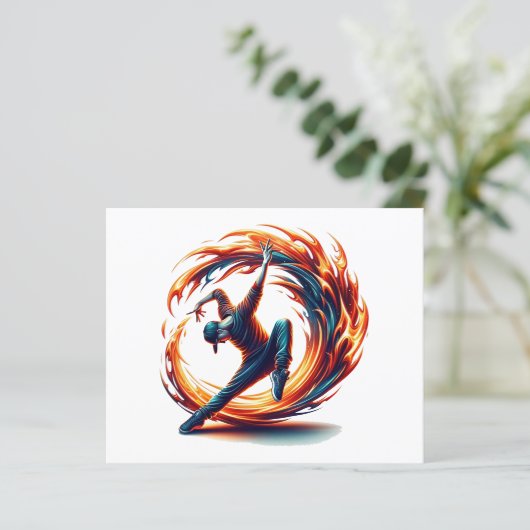 Papier Inferno Spin - Stimuler l'esprit de Breakdance (Debout devant)