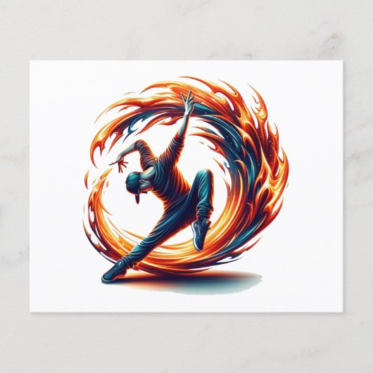 Papier Inferno Spin - Stimuler l'esprit de Breakdance (Devant)