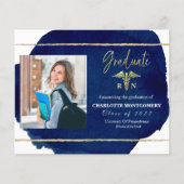 Papier Infirmière Médicale Faire-part du budget des étude (Devant)