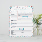 Papier Informations sur la pose du chien et de l'animal d (Debout devant)