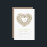 Papier Informations sur le mariage du coeur de tulipe crè<br><div class="desc">Fiche d'information du mariage du bouquet de coeur de Tulip. Joli dépliant d'information mariage idéal pour aider votre invité à comprendre comment atteindre votre destination mariage et voir l'horaire, l'information d'hébergement et les détails du hashtag sur les médias sociaux le jour de votre mariage. Personnalisez avec vos propres détails. douce...</div>