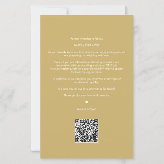 Papier Initiales de la couronne d'or factice budgété (Dos)