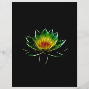 Papier Inner Light l Lotus Art Abstrait