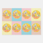 Papier inpakken - Happy Birthday - Winnie-the-Poeh Inpakpapier Vel (Voorkant 2)