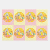 Papier inpakken - Happy Birthday - Winnie-the-Poeh Inpakpapier Vel (Voorkant)