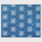 Papier inpakken van strooisel- en sneeuwvlokken (Vlak)