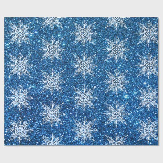 Papier inpakken van strooisel- en sneeuwvlokken (Vlak)