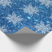 Papier inpakken van strooisel- en sneeuwvlokken (Hoek)