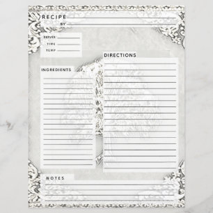 Papier Insertion de la recette Arbre de vie