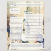 Papier Insertion de recette italienne Rustlic (Devant)