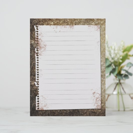 Papier Insertion vintage III (Debout devant)