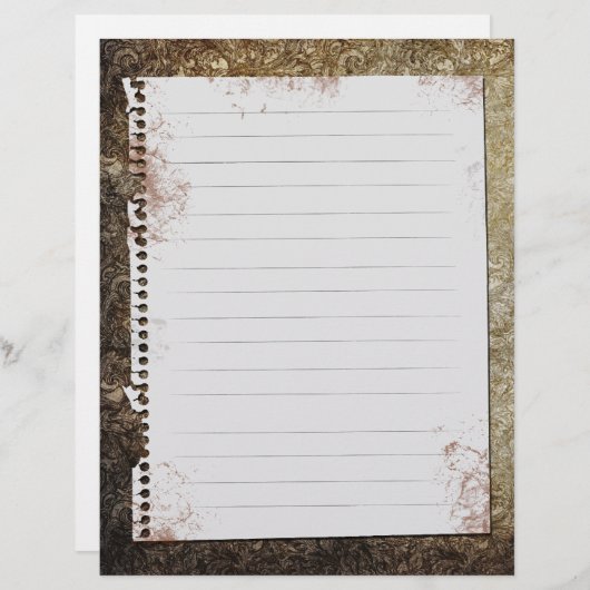 Papier Insertion vintage III (Devant / Derrière)