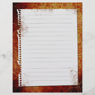 Papier Insertions de Classeur de recette Vintage et ancie