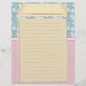 Papier Insertions de recette (tirages avant et arrière) (Dos)