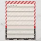 Papier Insertions de recettes de sucres de canne et de ca (Dos)