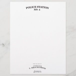 Papier Inspecteur Brackenreid
