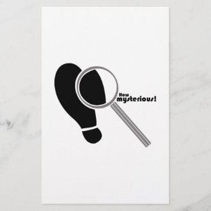 Papier Inspecteur mystérieux