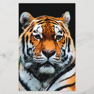 Papier Inspiration des yeux de tigre