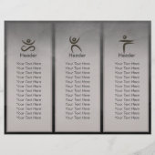 Papier Instructeur de méditation Yoga Noir Blanc EncrePei (Dos)