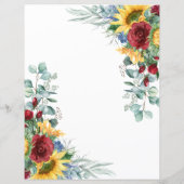 Papier Instructions pour le jeu d'anneau de Fête des mari (Dos)