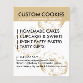 Papier Instructions simples pour kit de cookie DIY de bou (Dos)
